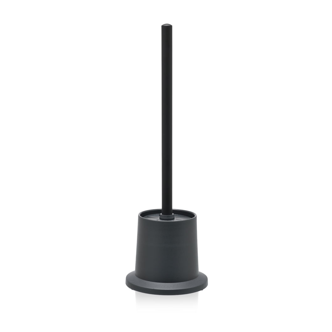 Toilettenbürste STEELLINE Set schwarz