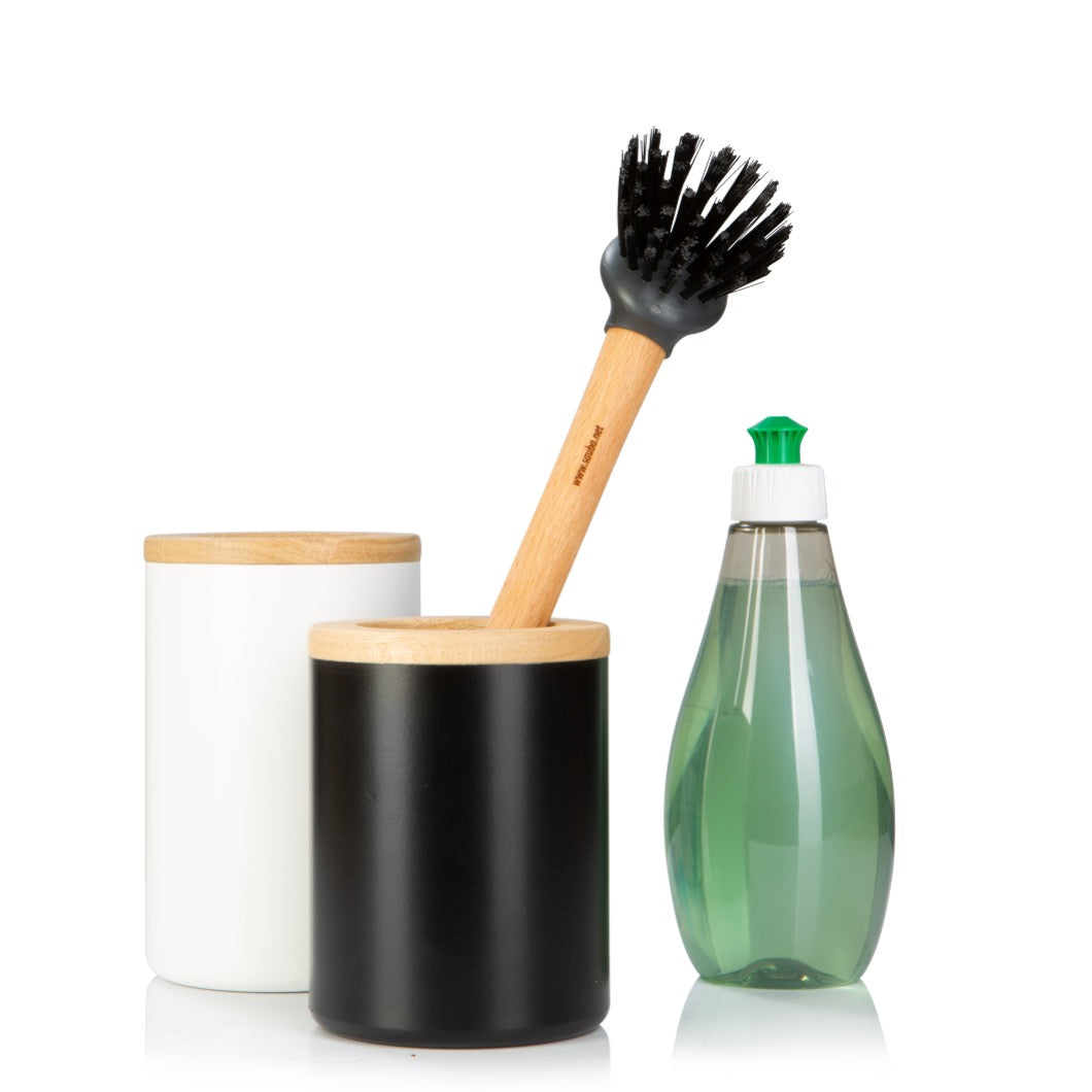 Value set: DISHA dish brush + replacement head + UTENSILO storage container