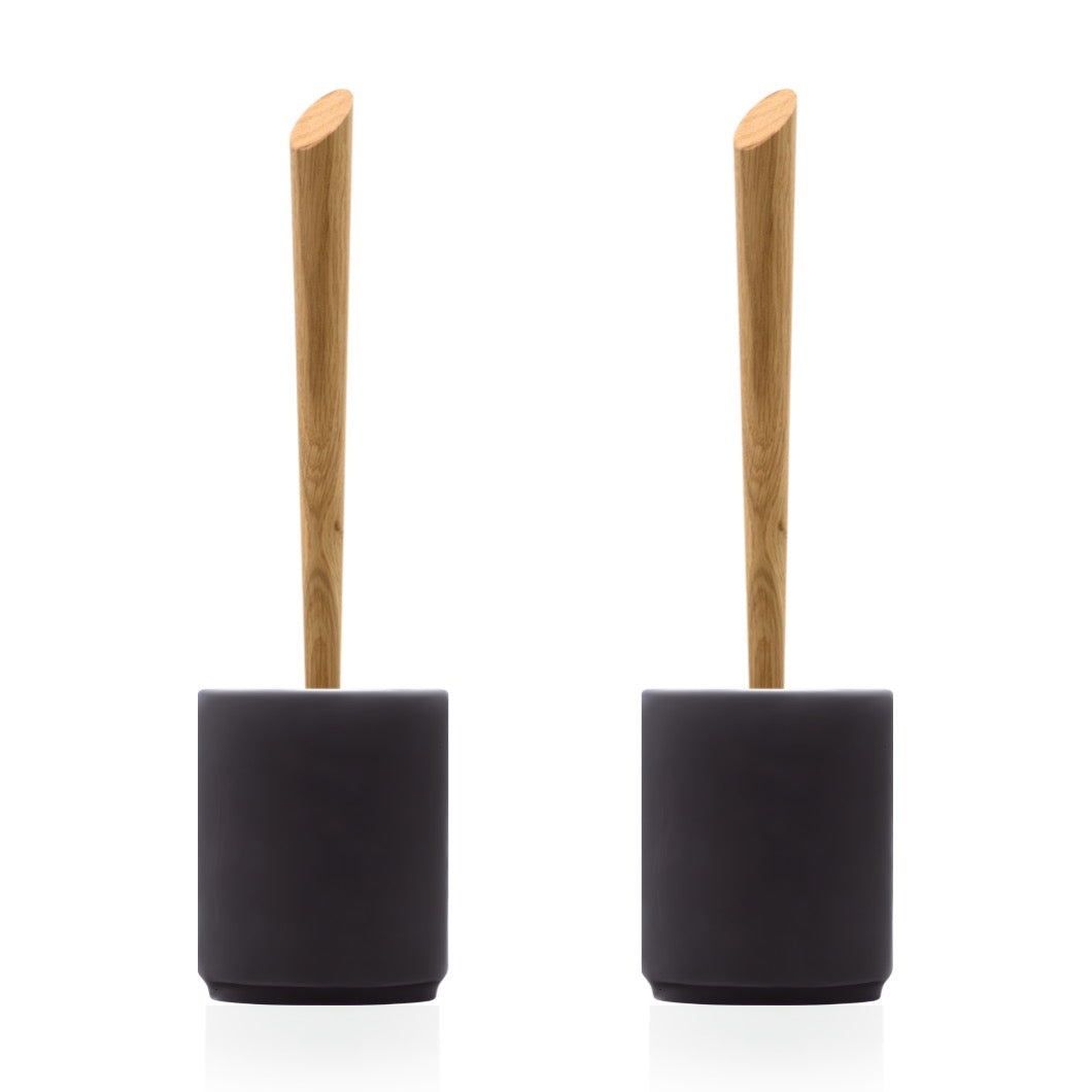 Toilettenbürsten-Set Eiche | 2 für -30%