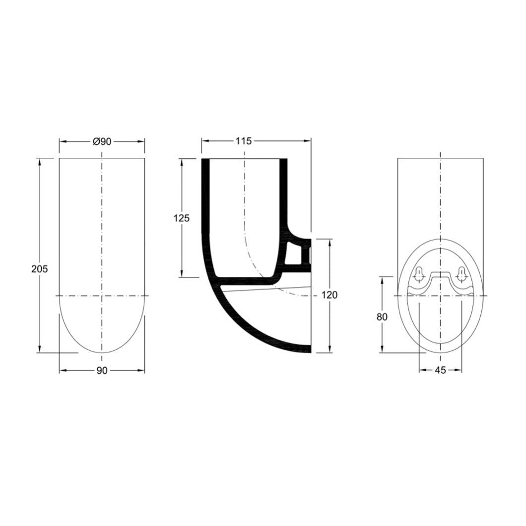 Toilettenbürste WOODLINE WANDHALTERUNG Set + Ersatzkopf