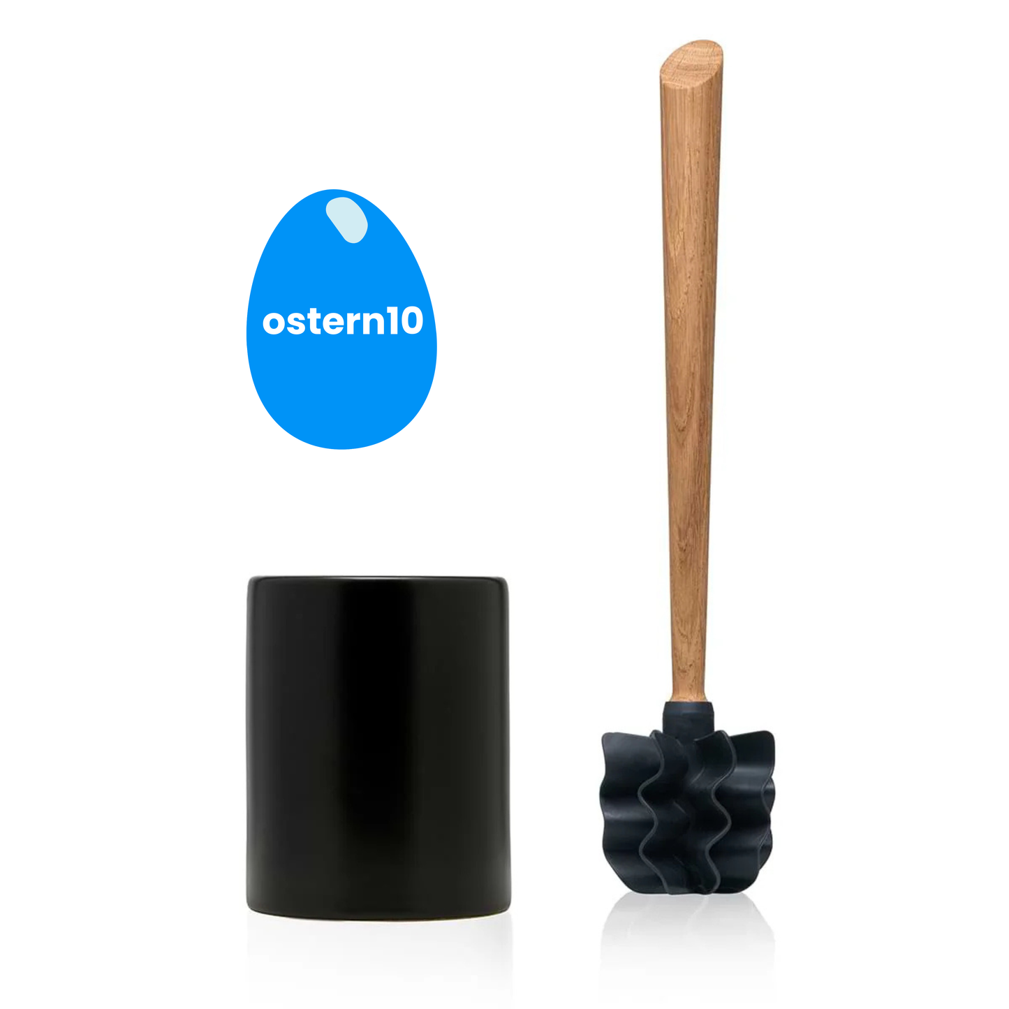 Toilet brush WOODLINE set ceramic