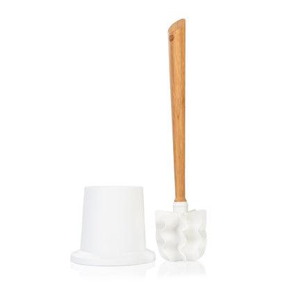 Toilettenbürste WOODLINE BAMBUS Set Kunststoff
