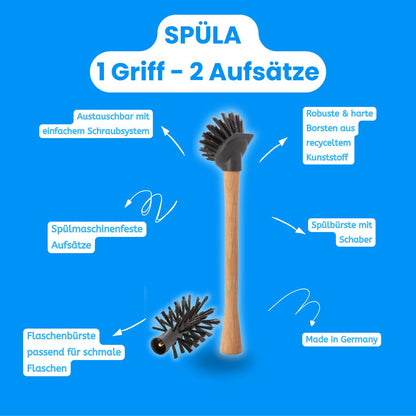 SPÜLA - Multitool Spül- und Flaschenbürste