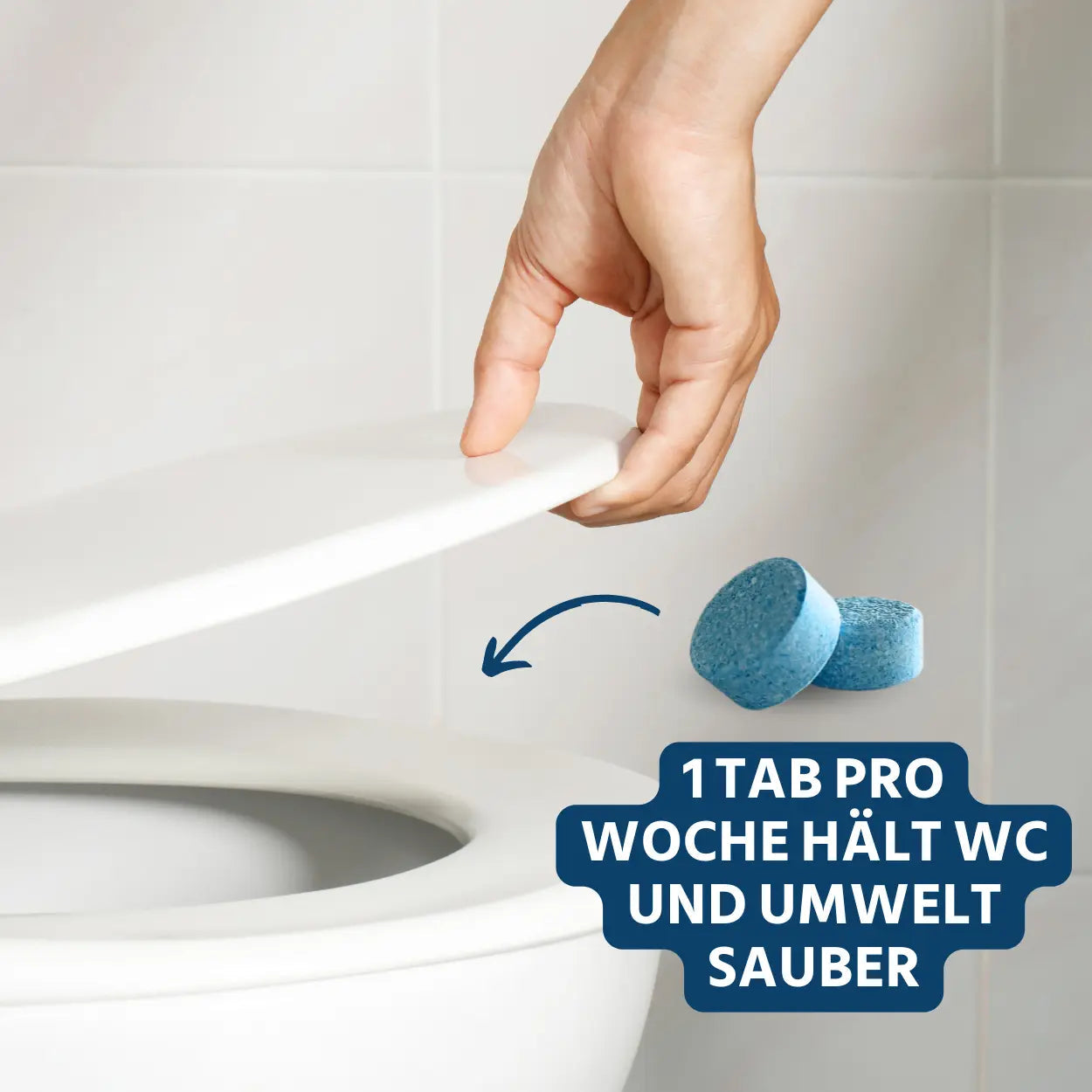 WC-Tabs - kraftvoll gegen Ablagerungen