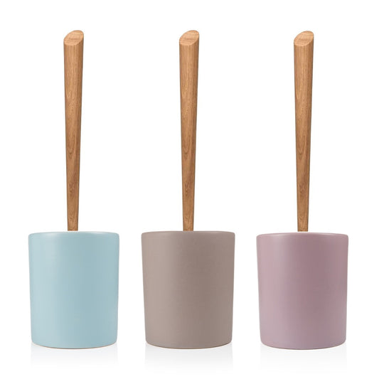 Toilettenbürste WOODLINE Set Keramik bunt