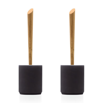Toilettenbürsten-Set Eiche | 2 für -30%